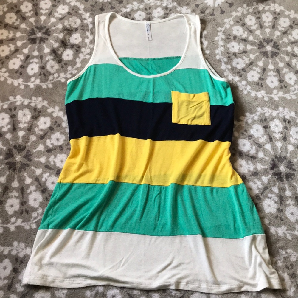 Striped tank top